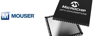 마우저, 마이크로칩 200MHz 32비트 DSC 공급